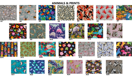 Custom Fabric Choice - Animals & Prints